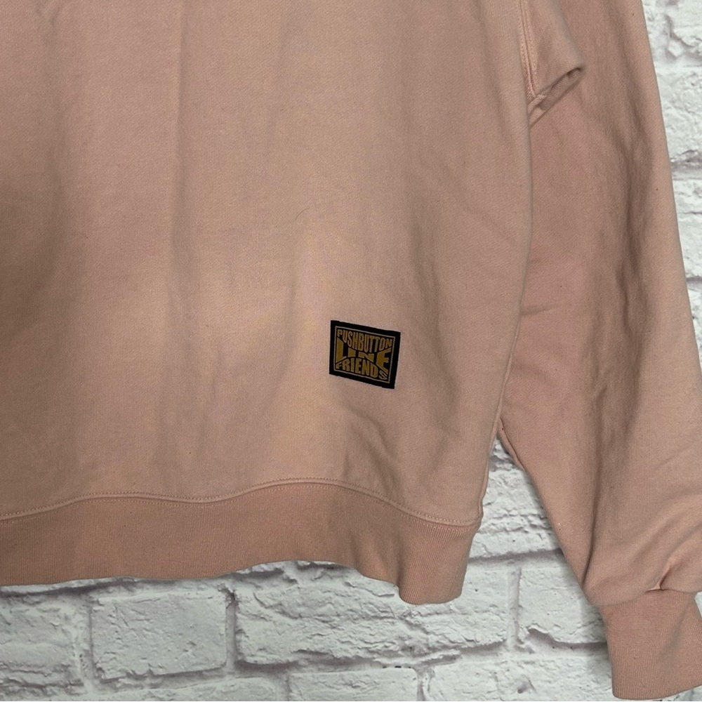 Plf Pushbutton Line Friends Pullover Sweatshirt - image 7